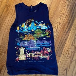Disney sleeveless top~ EUC